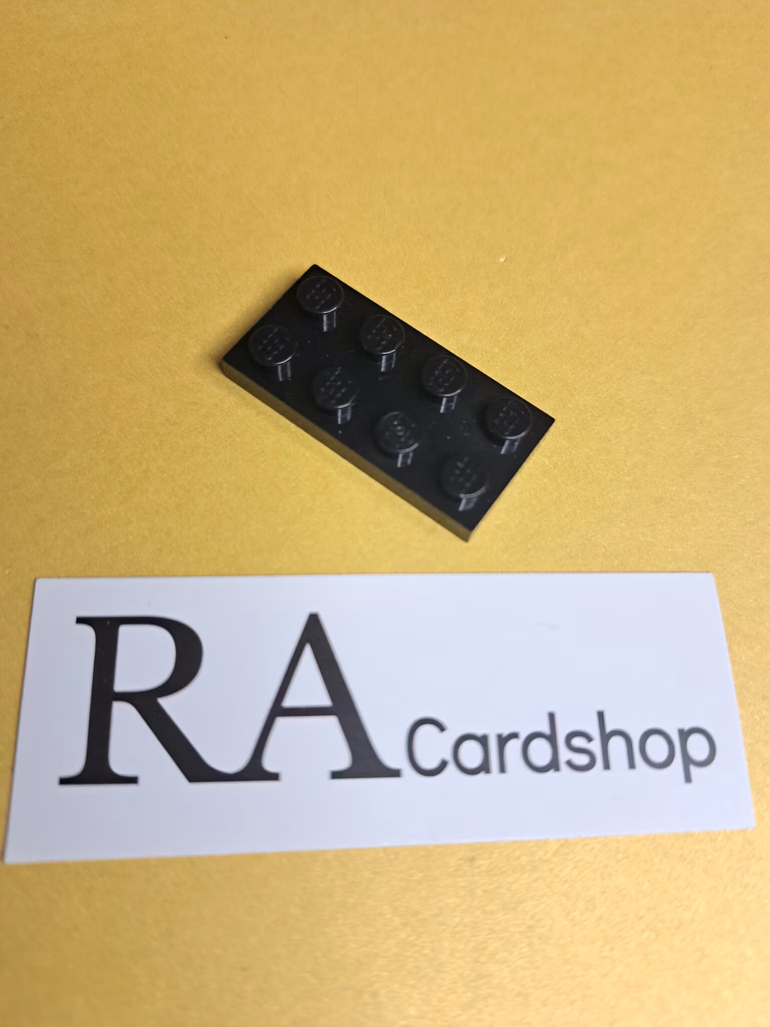 3020 Plate 2 x 4 Svart Lego