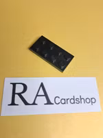 3020 Plate 2 x 4 Svart Lego