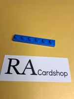 3666 Plate 1 x 6 Blå Lego