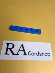 3666 Plate 1 x 6 Blå Lego