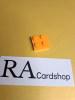3022 Plate 2 x 2 Orange Lego