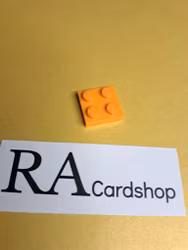 3022 Plate 2 x 2 Orange Lego