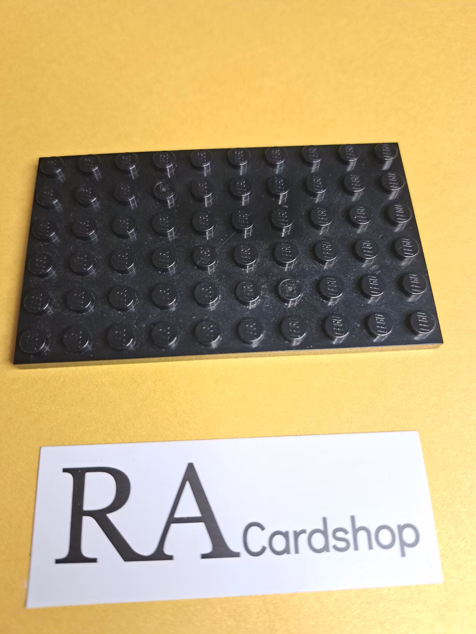 3033 Plate 6 x 10 Svart Lego