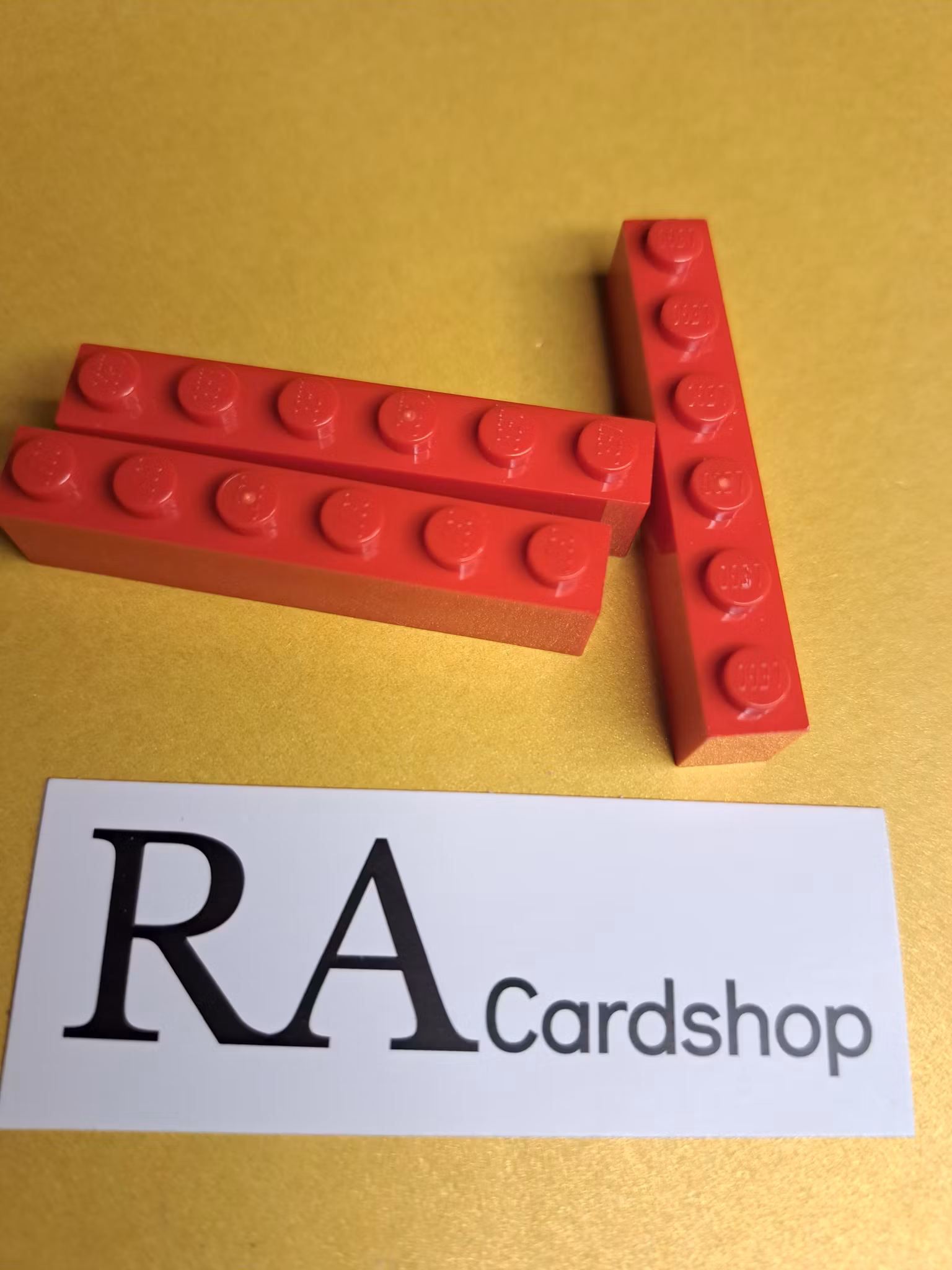 3009 Brick 1 x 6 Röd Lego