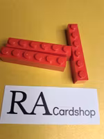 3009 Brick 1 x 6 Röd Lego