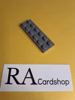 3795 Plate 2 x 6 Dark Grey Lego