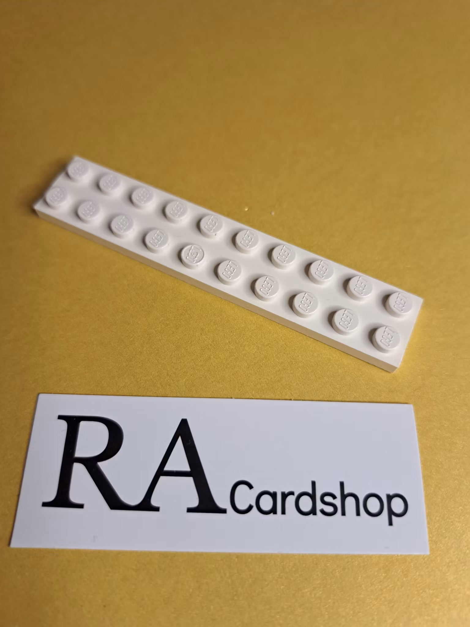 3832 Plate 2 x 10 Vit Lego