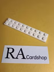 3832 Plate 2 x 10 Vit Lego