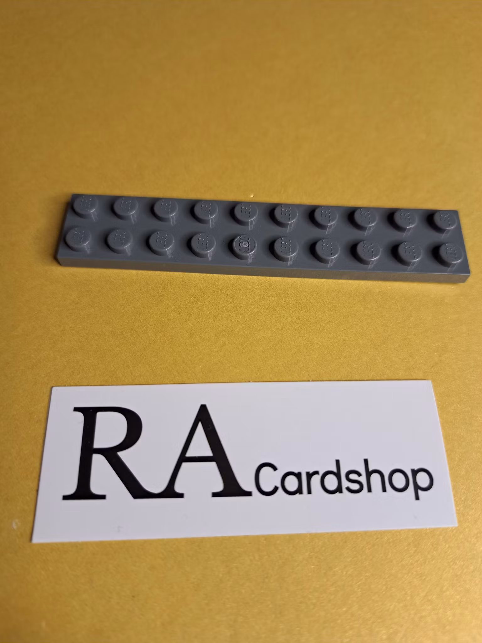 3832 Plate 2 x 10 Grå Lego