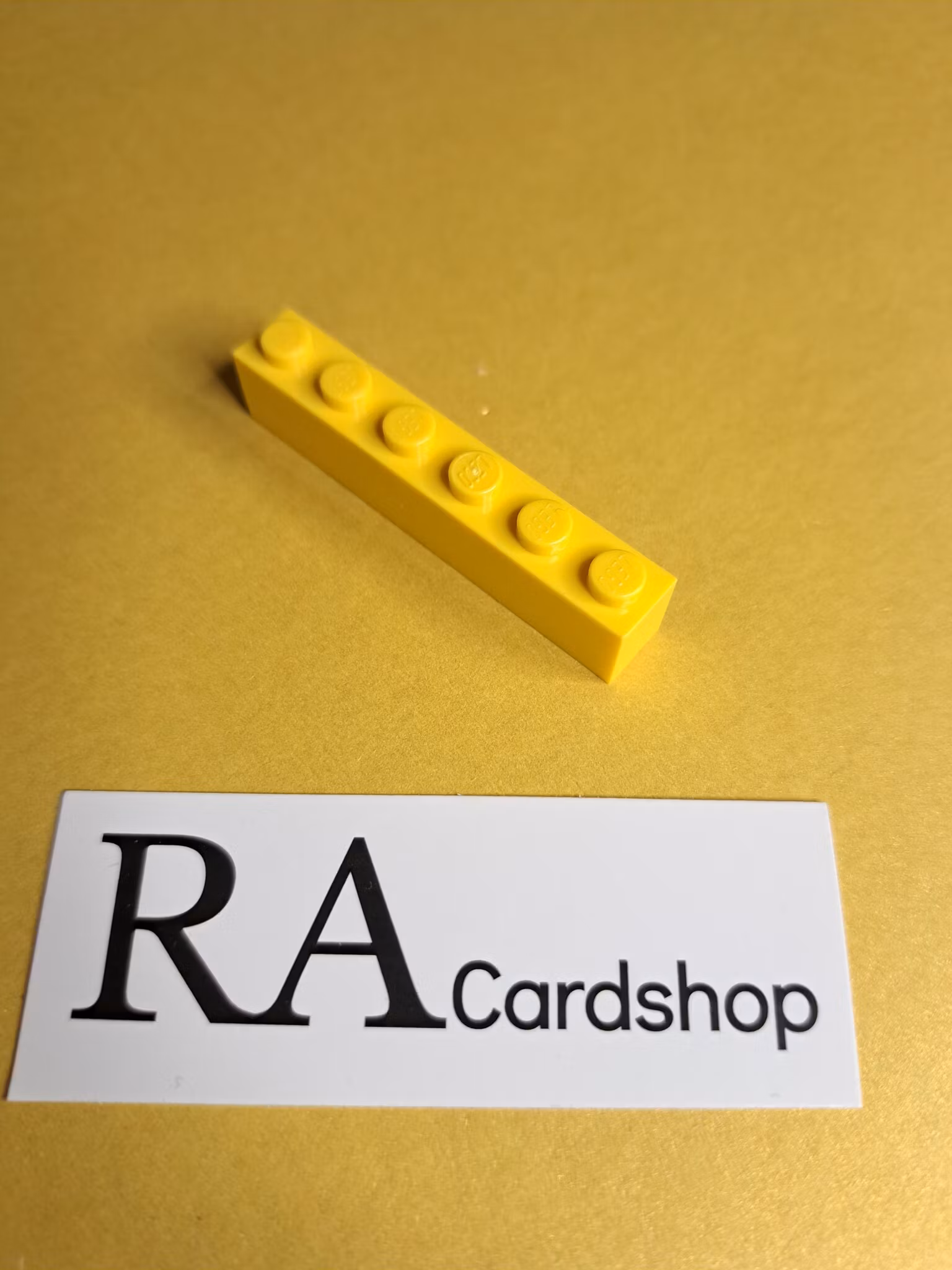 3009 Brick 1 x 6 Gul Lego