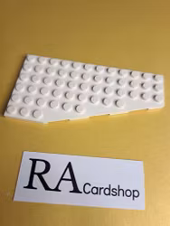 30356 LegoWedge, Plate 12 x 6 Vänster Vit Lego