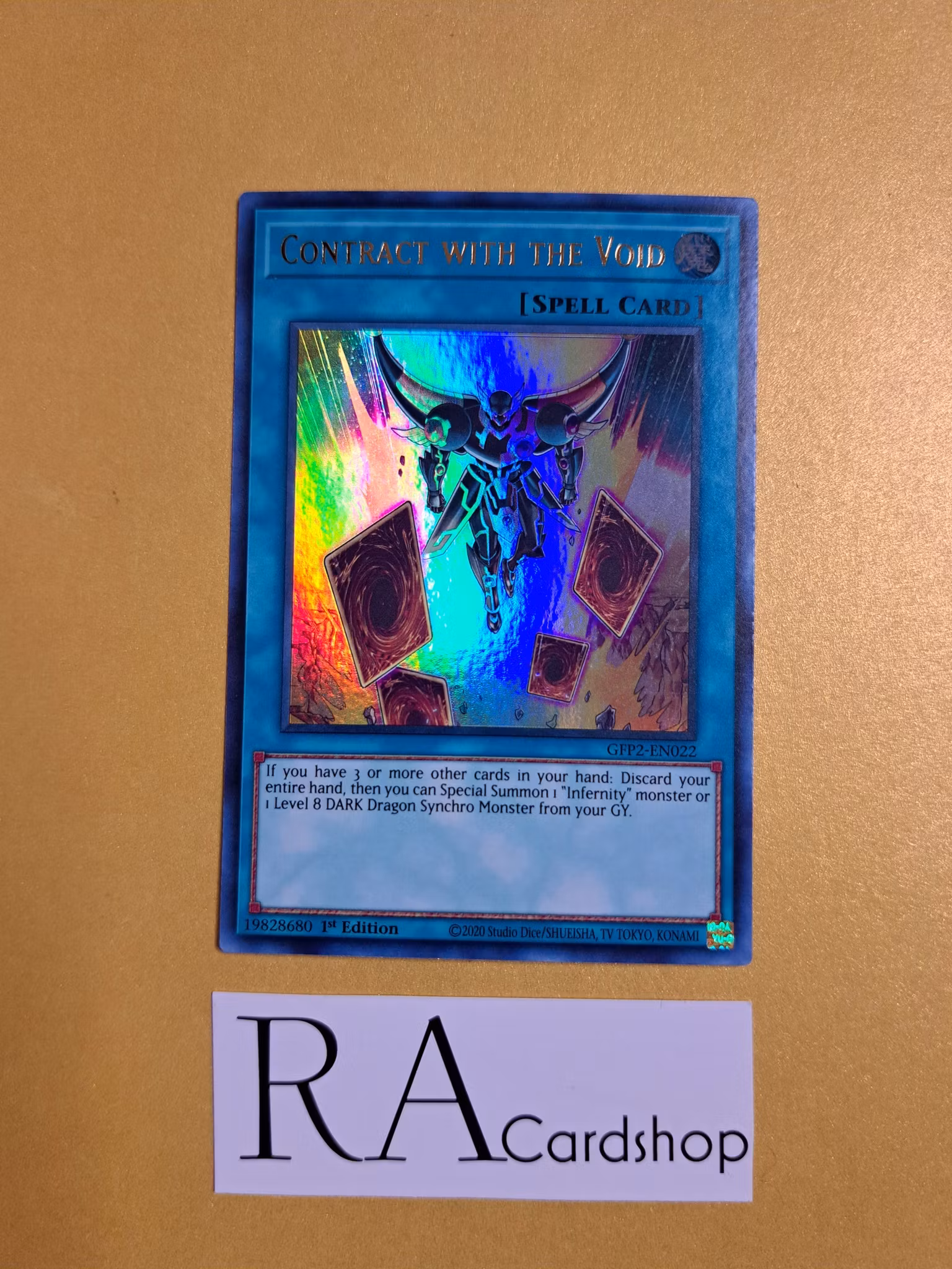 Contract With the Void 1st Edition EN022 Ghosts From the Past: The 2nd Haunting GFP2 Yu-Gi-Oh