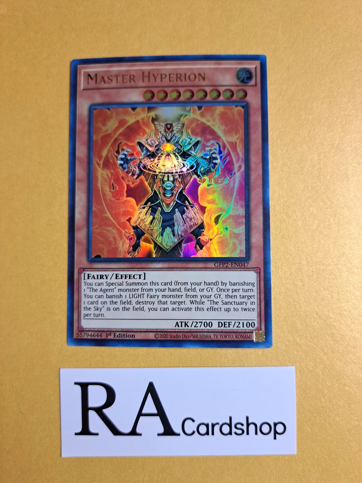 Master Hyperion 1st Edition EN047 Ghosts From the Past: The 2nd Haunting GFP2 Yu-Gi-Oh