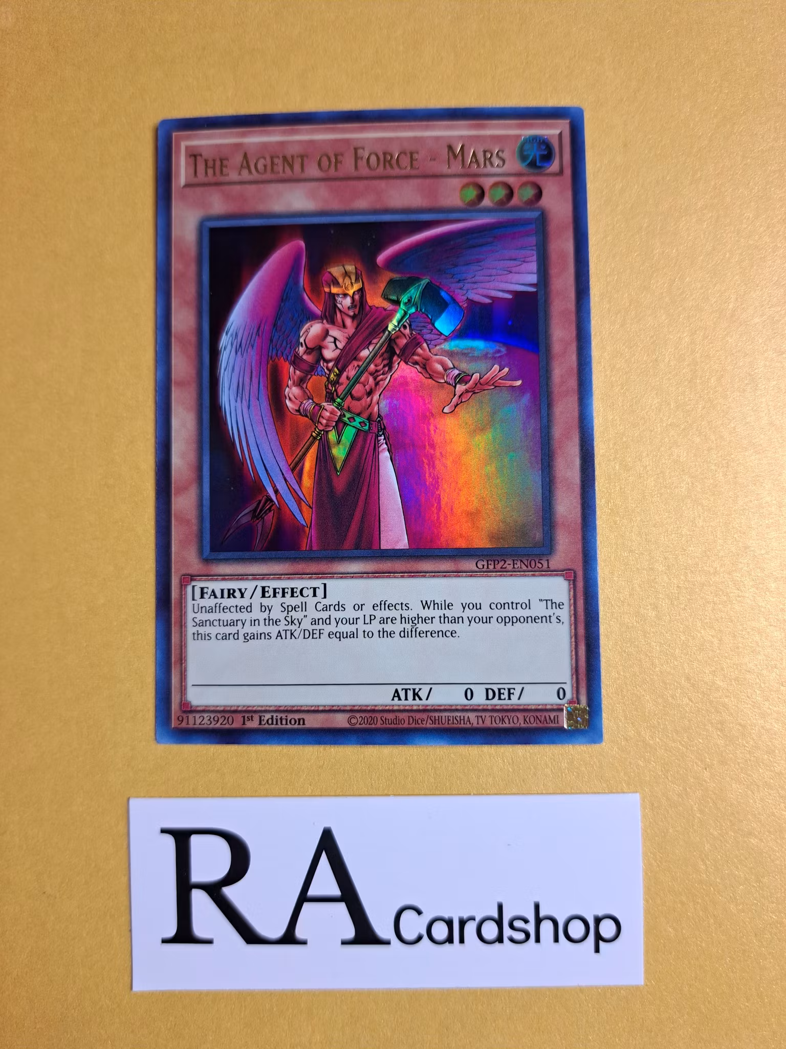 The Agent of Force - Mars 1st Edition EN051 Ghosts From the Past: The 2nd Haunting GFP2 Yu-Gi-Oh