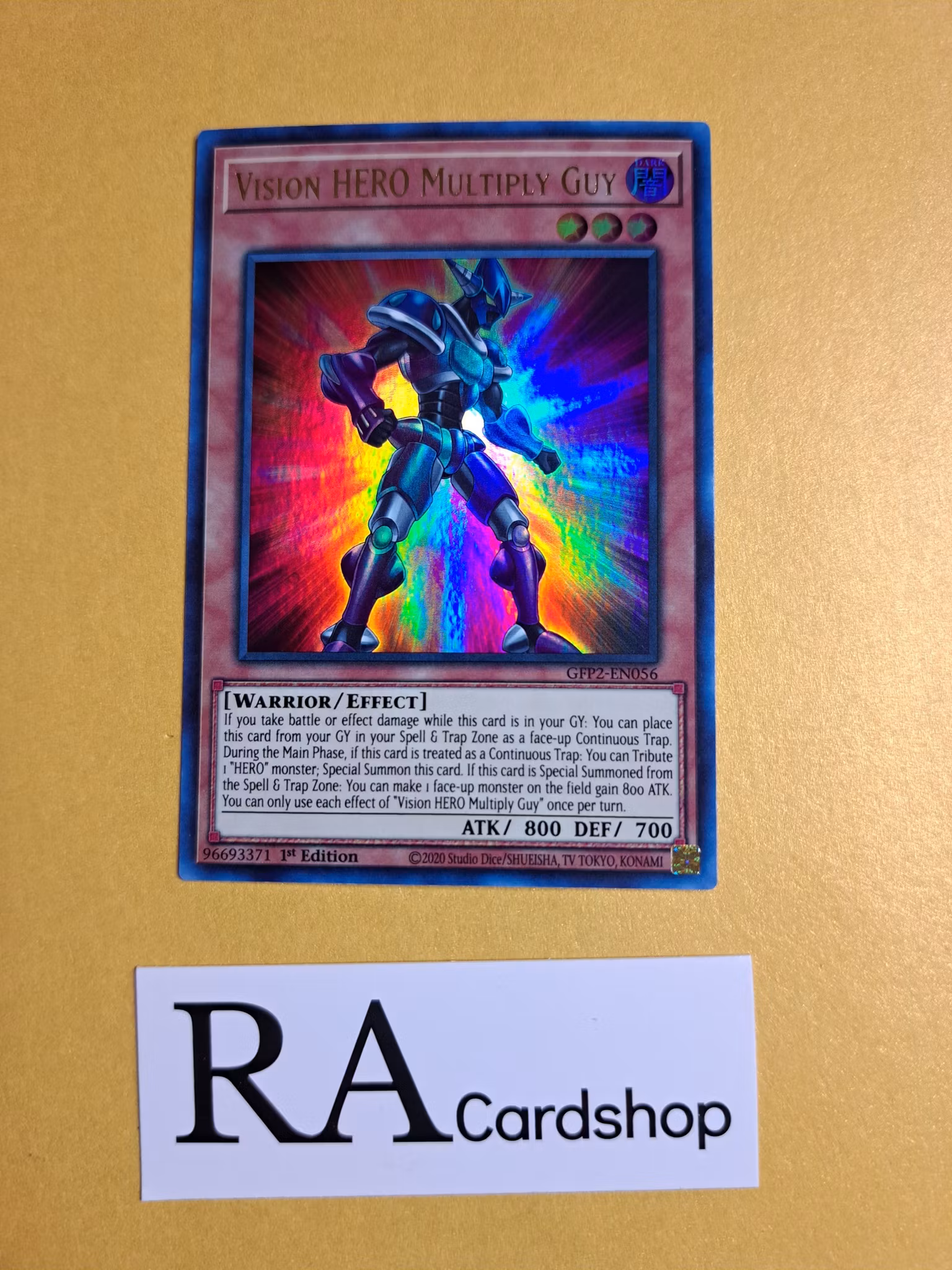 Vision Hero Multiply Guy 1st Edition EN056 Ghosts From the Past: The 2nd Haunting GFP2 Yu-Gi-Oh