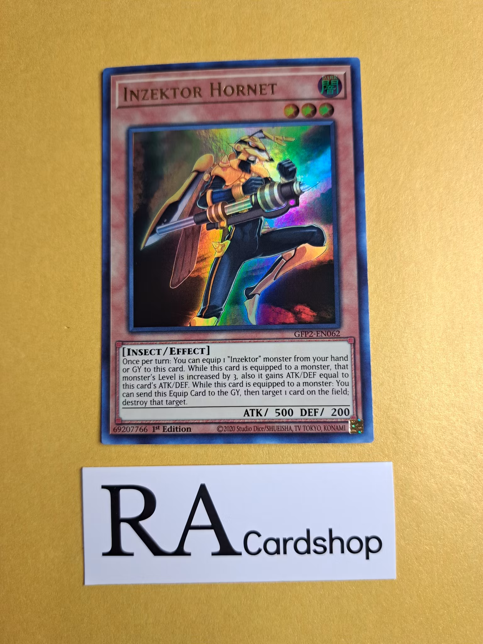 Inzektor Hornet 1st Edition EN062 Ghosts From the Past: The 2nd Haunting GFP2 Yu-Gi-Oh