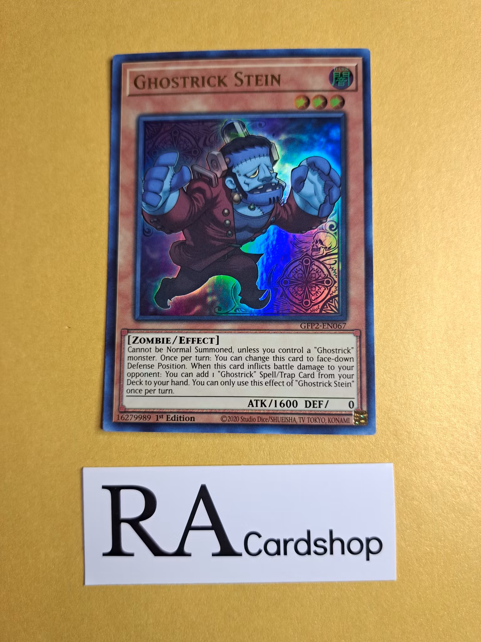 Ghostrick Stein 1st Edition EN067 Ghosts From the Past: The 2nd Haunting GFP2 Yu-Gi-Oh