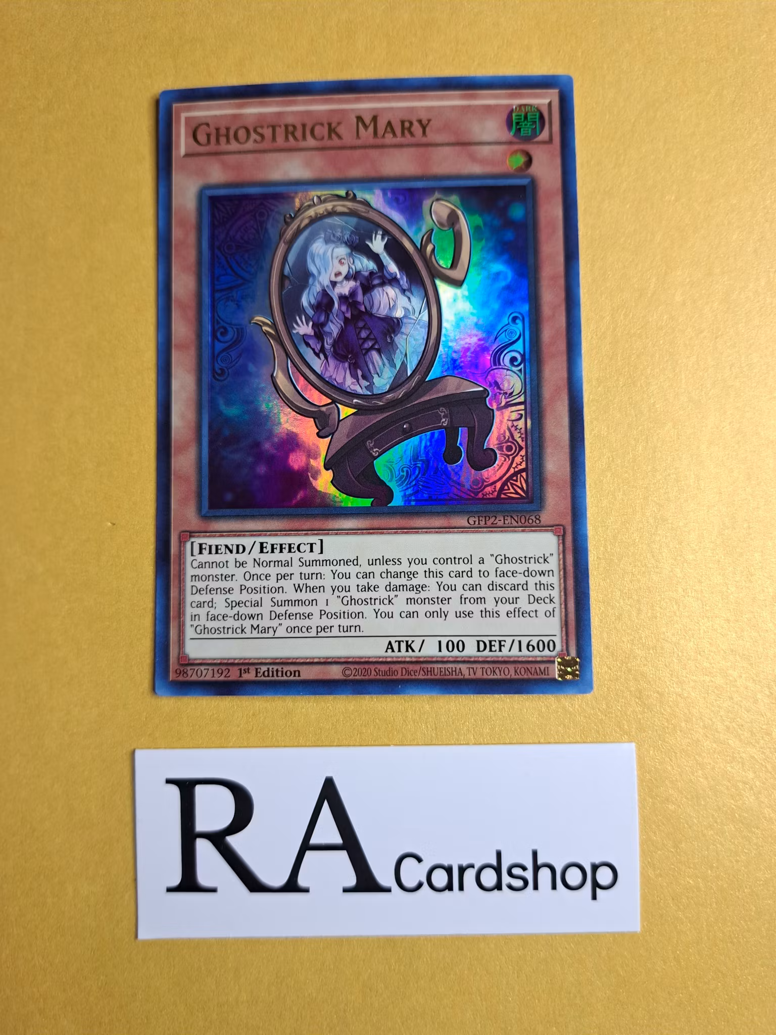 Ghostrick Mary 1st Edition EN068 Ghosts From the Past: The 2nd Haunting GFP2 Yu-Gi-Oh