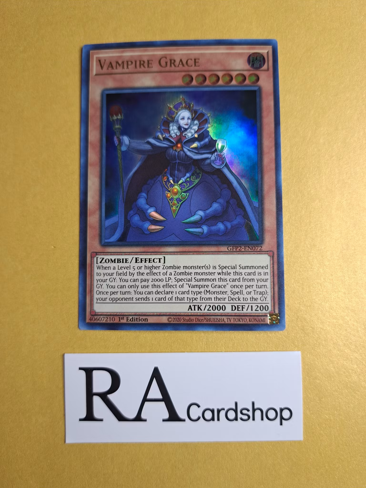 Vampire Grace 1st Edition EN072 Ghosts From the Past: The 2nd Haunting GFP2 Yu-Gi-Oh