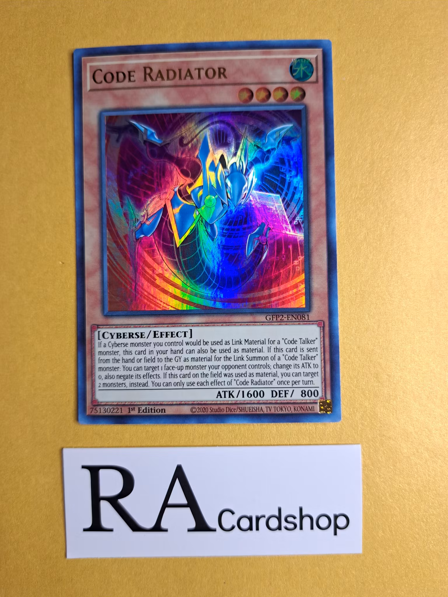 Code Radiator 1st Edition EN081 Ghosts From the Past: The 2nd Haunting GFP2 Yu-Gi-Oh