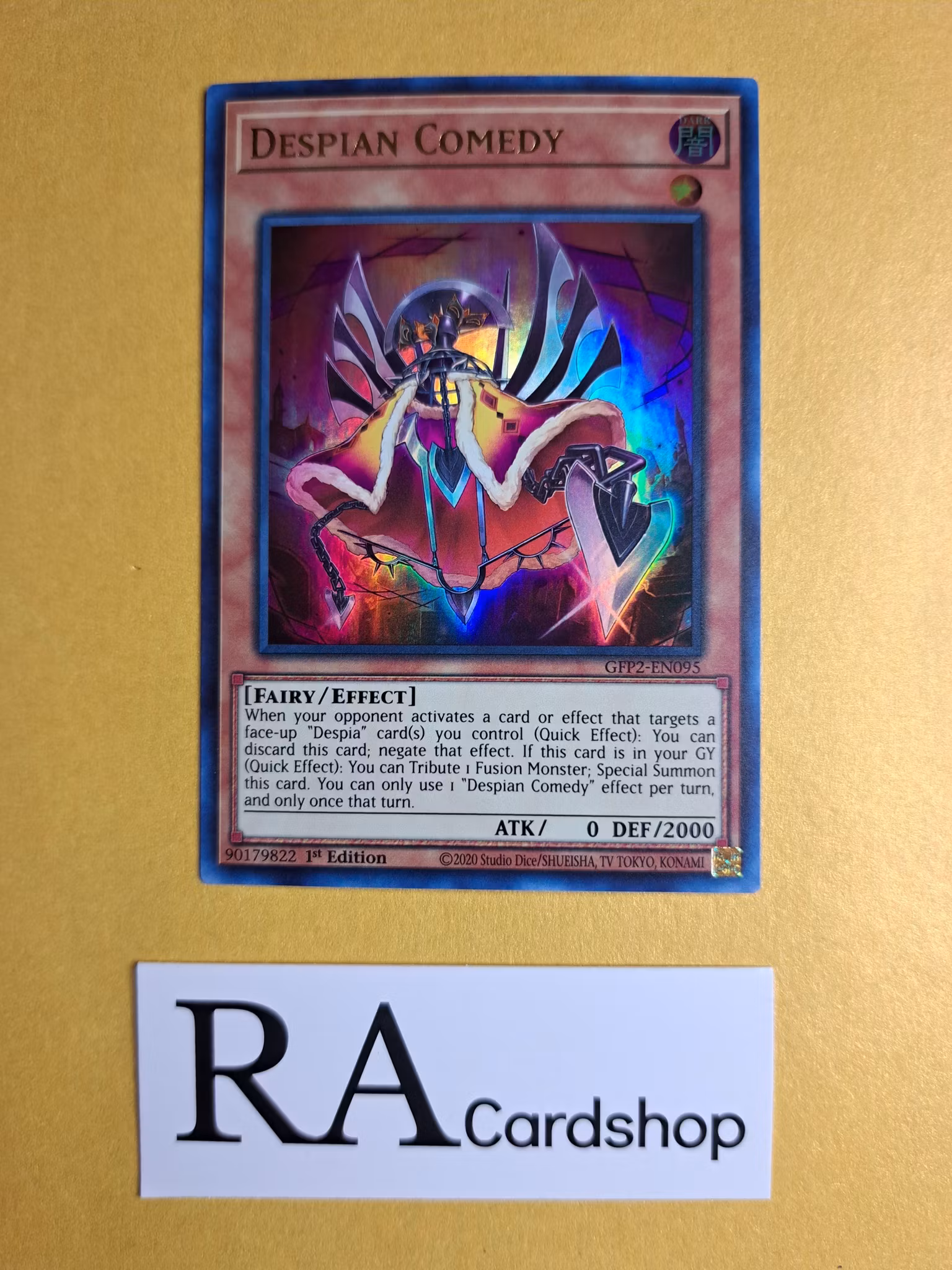 Despian Comedy 1st Edition EN095 Ghosts From the Past: The 2nd Haunting GFP2 Yu-Gi-Oh