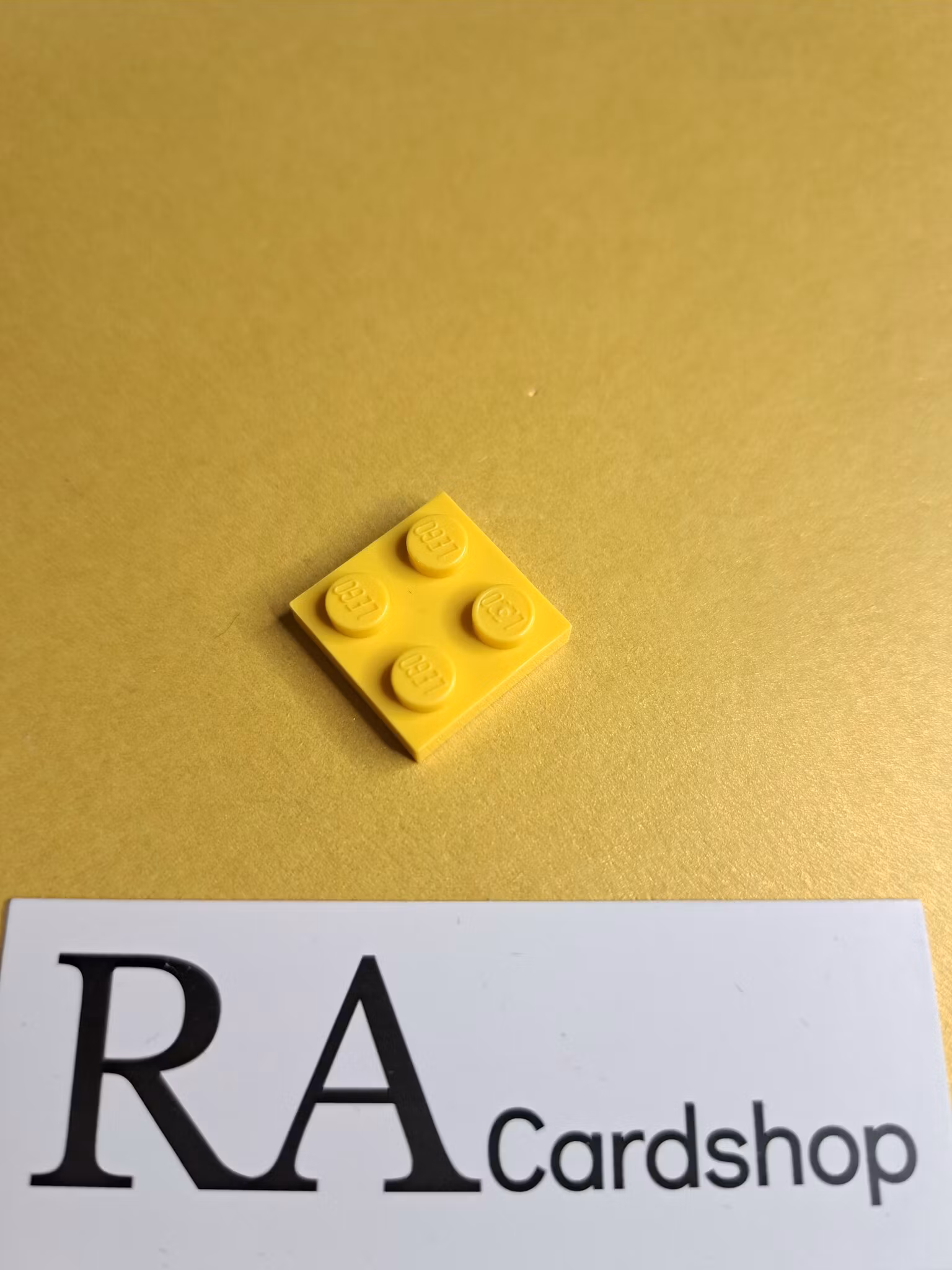 3022 Plate 2 x 2 Gul Lego