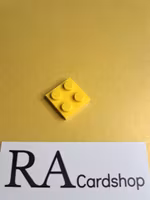 3022 Plate 2 x 2 Gul Lego