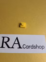 3024 1 x 1 Plate Gul Lego