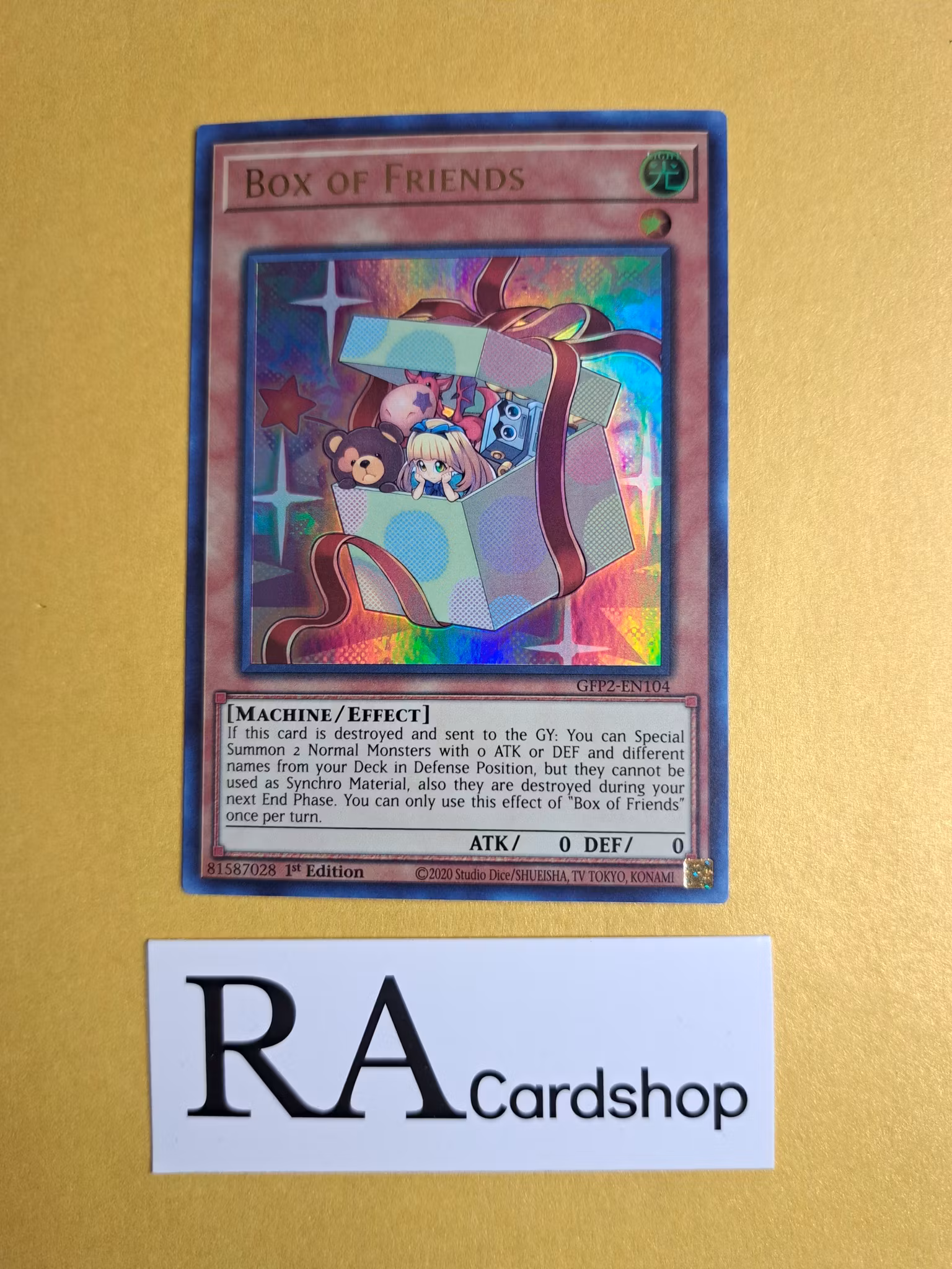 Box of Friends 1st Edition EN104 Ghosts From the Past: The 2nd Haunting GFP2 Yu-Gi-Oh