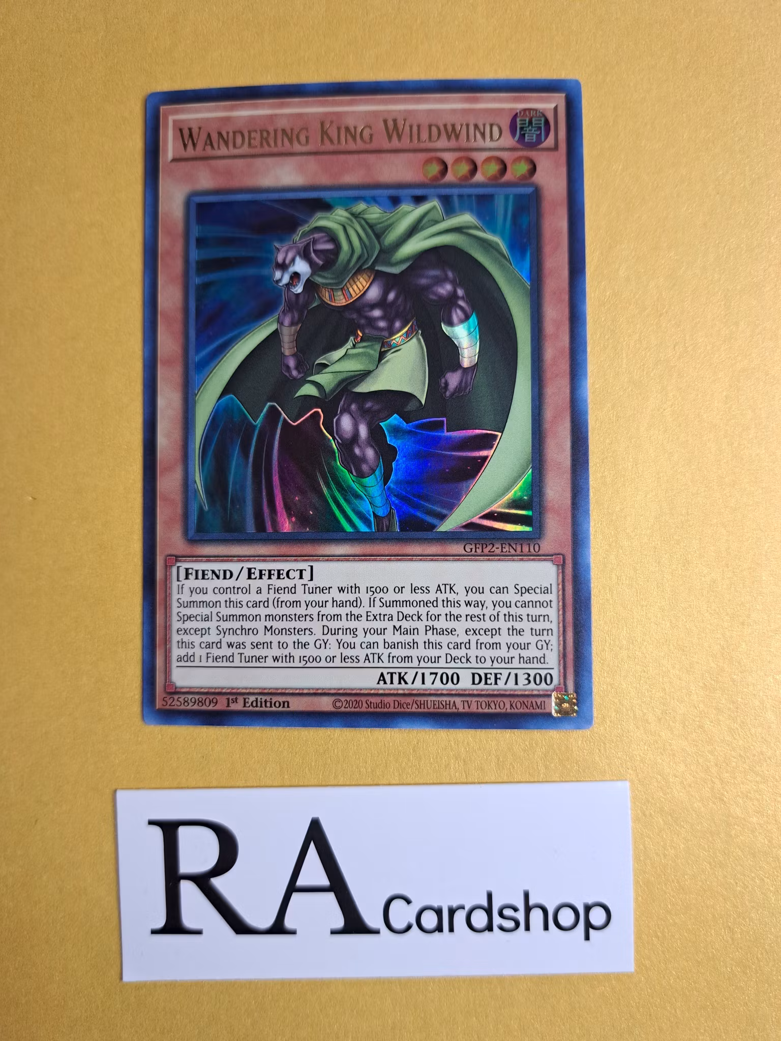 Wandering King Wildwind 1st Edition EN110 Ghosts From the Past: The 2nd Haunting GFP2 Yu-Gi-Oh