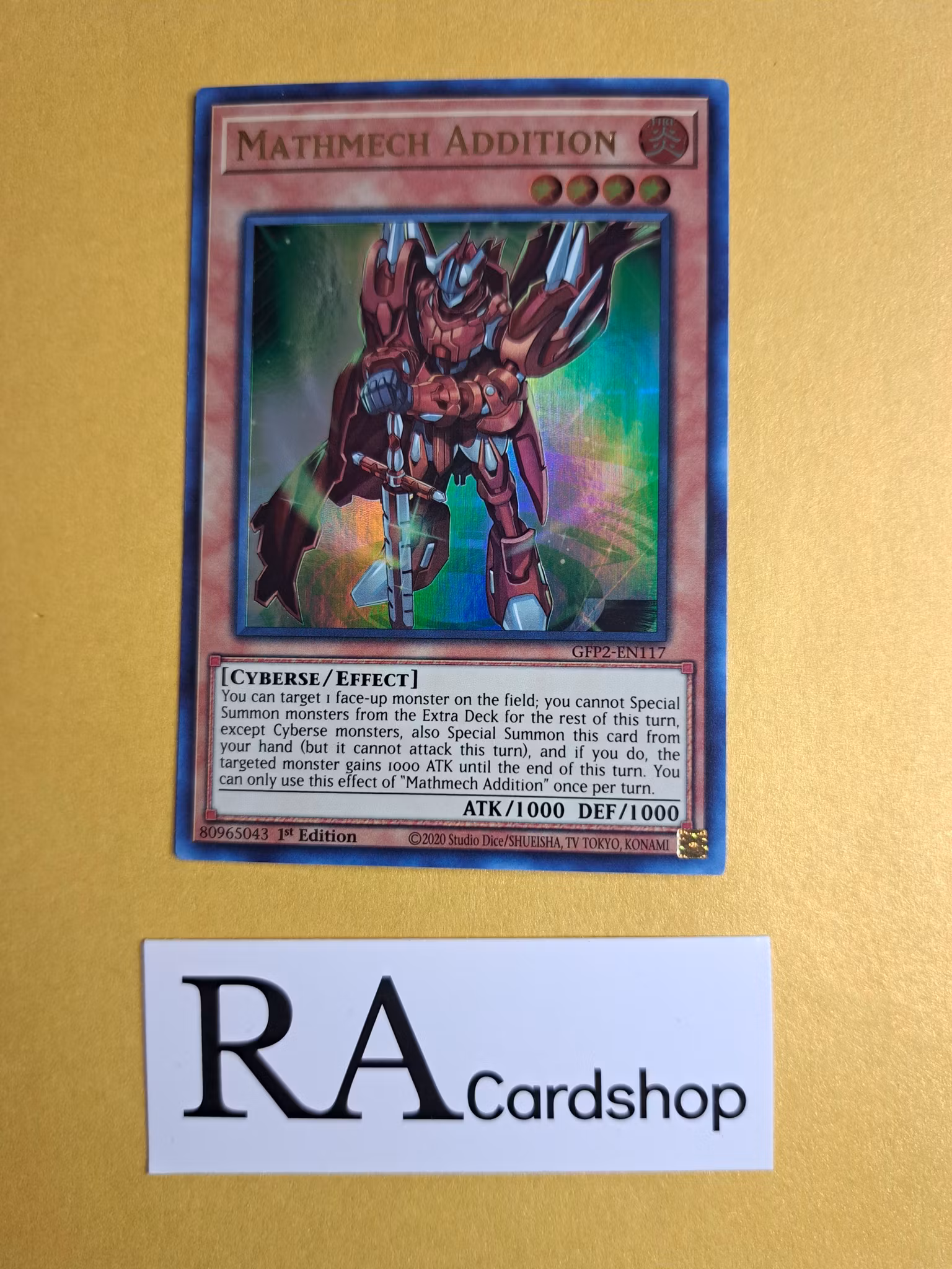 Mathmech Addition 1st Edition EN117 Ghosts From the Past: The 2nd Haunting GFP2 Yu-Gi-Oh