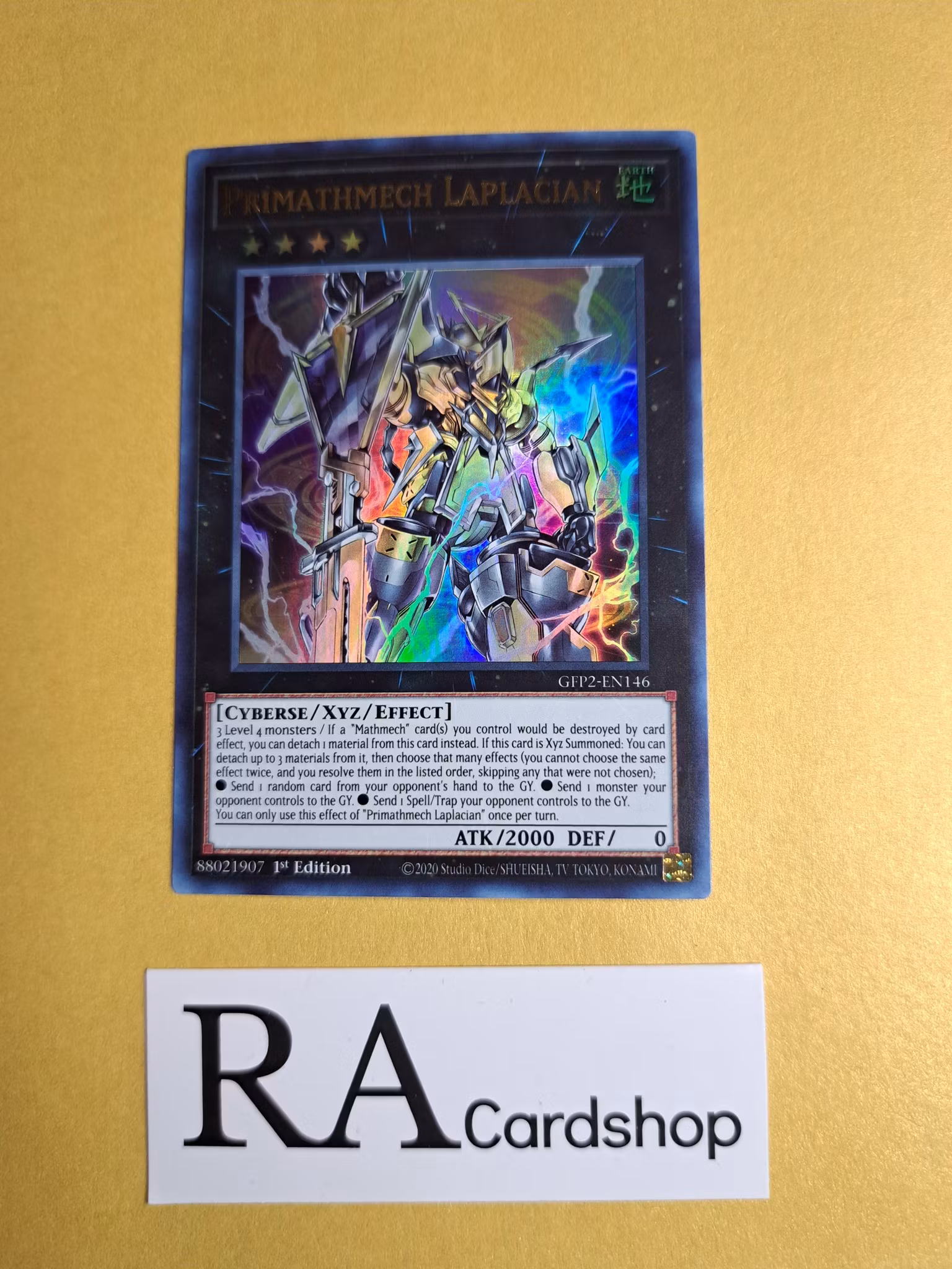 Primathmech Laplacian 1st Edition EN146 Ghosts From the Past: The 2nd Haunting GFP2 Yu-Gi-Oh