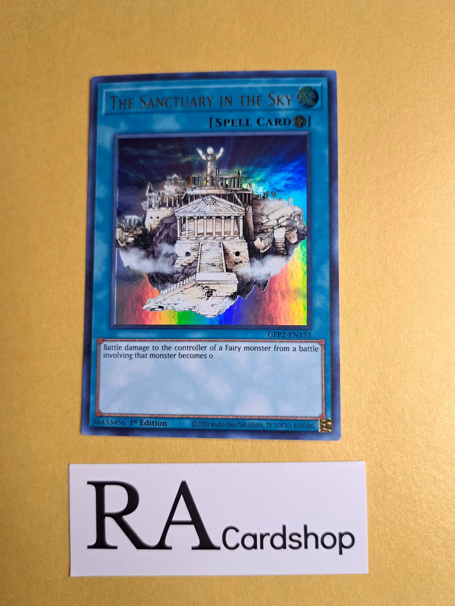 The Sanctuary in the Sky 1st Edition EN151 Ghosts From the Past: The 2nd Haunting GFP2 Yu-Gi-Oh