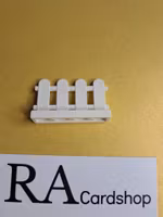 33303 Fence 1 x 4 x 2 Paled (Picket) Vit Lego