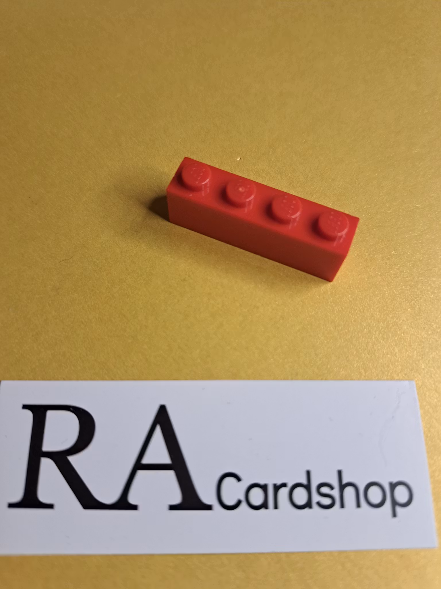 3010 Brick 1 x 4 Röd Lego