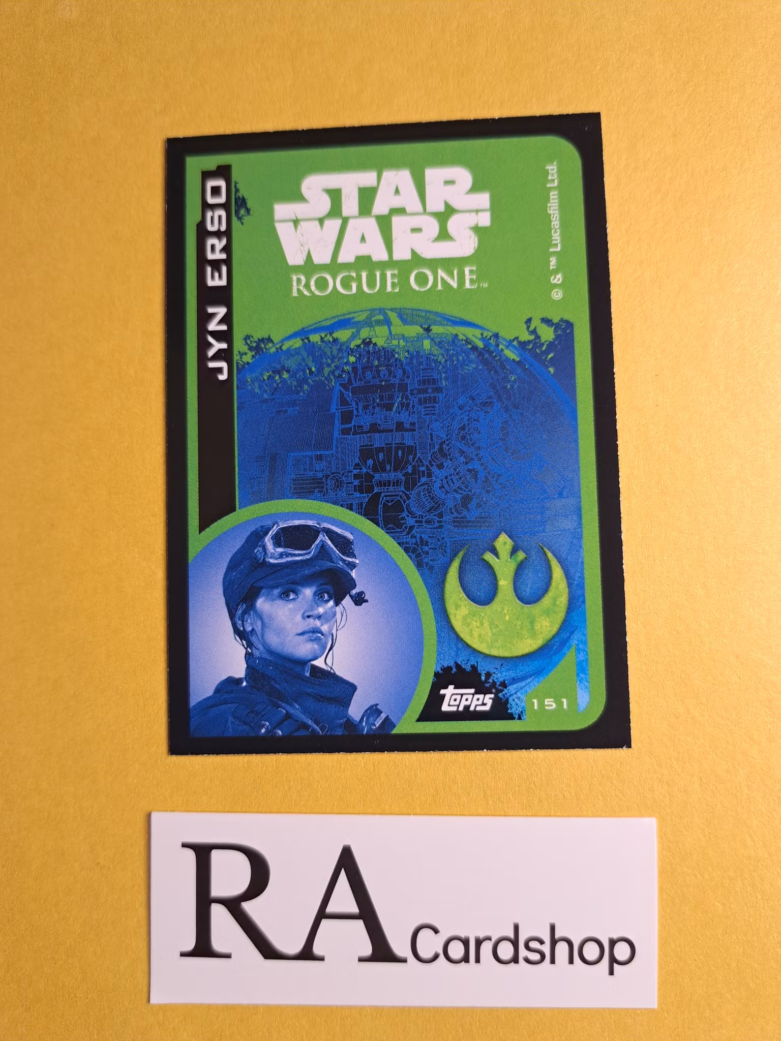 Jyn Erso #151 Rogue One Topps Star Wars