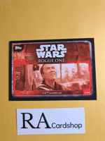 Chirrut Imwe #142 Rogue One Topps Star Wars