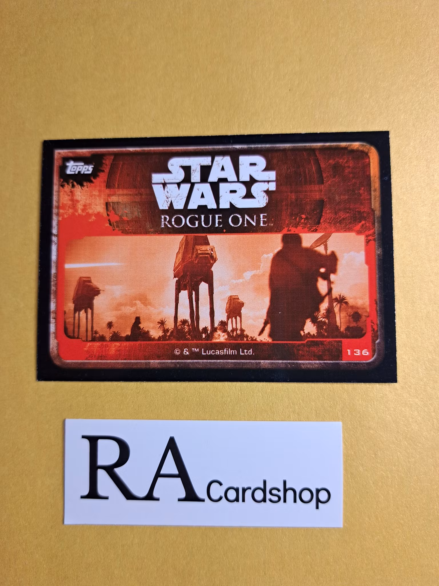 AT-AT #136 Rogue One Topps Star Wars