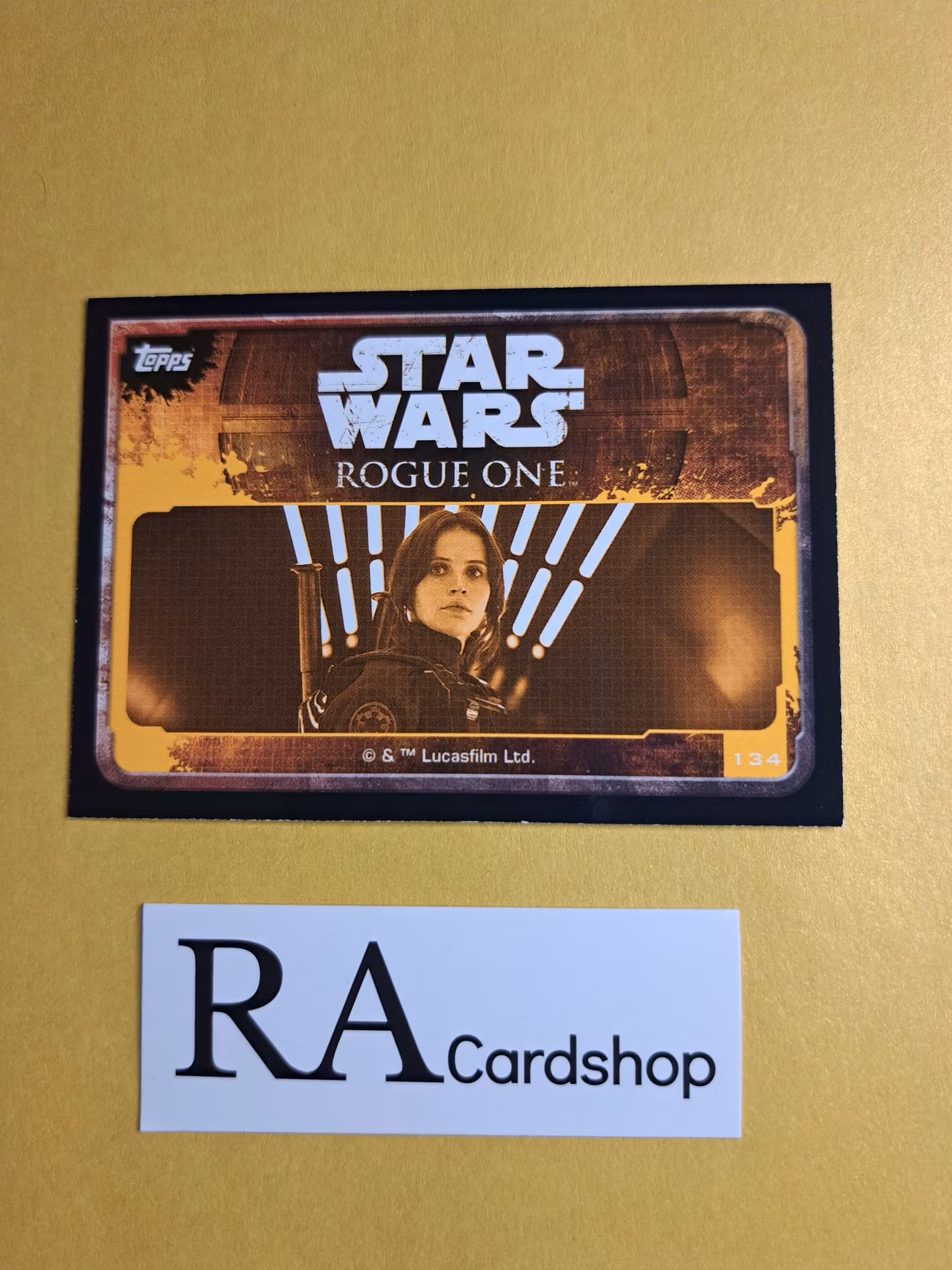 Jyn Erso #134 Rogue One Topps Star Wars
