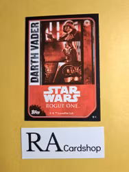 Darth Vader #91 Rogue One Topps Star Wars