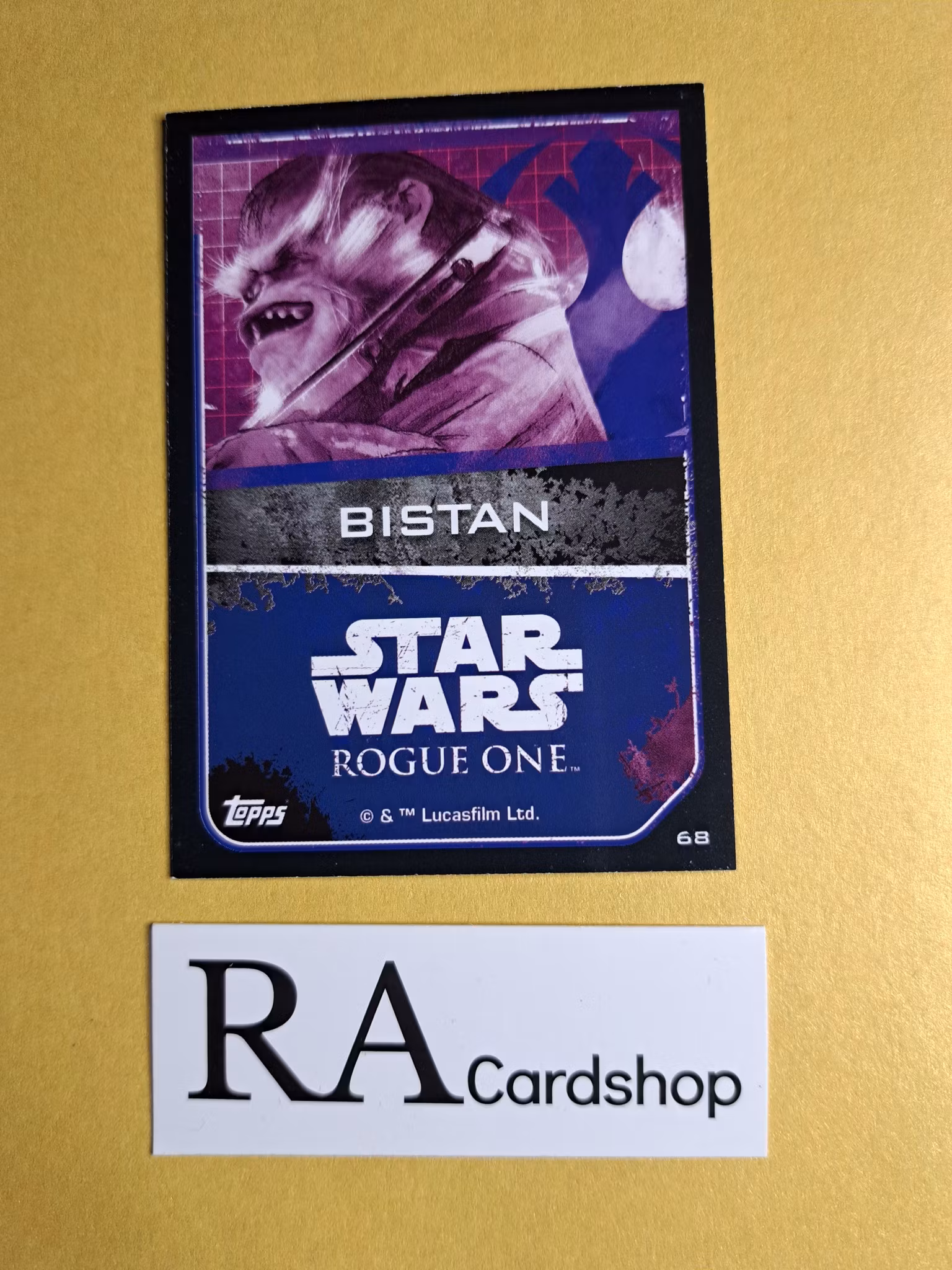 Bistan #68 Rogue One Topps Star Wars