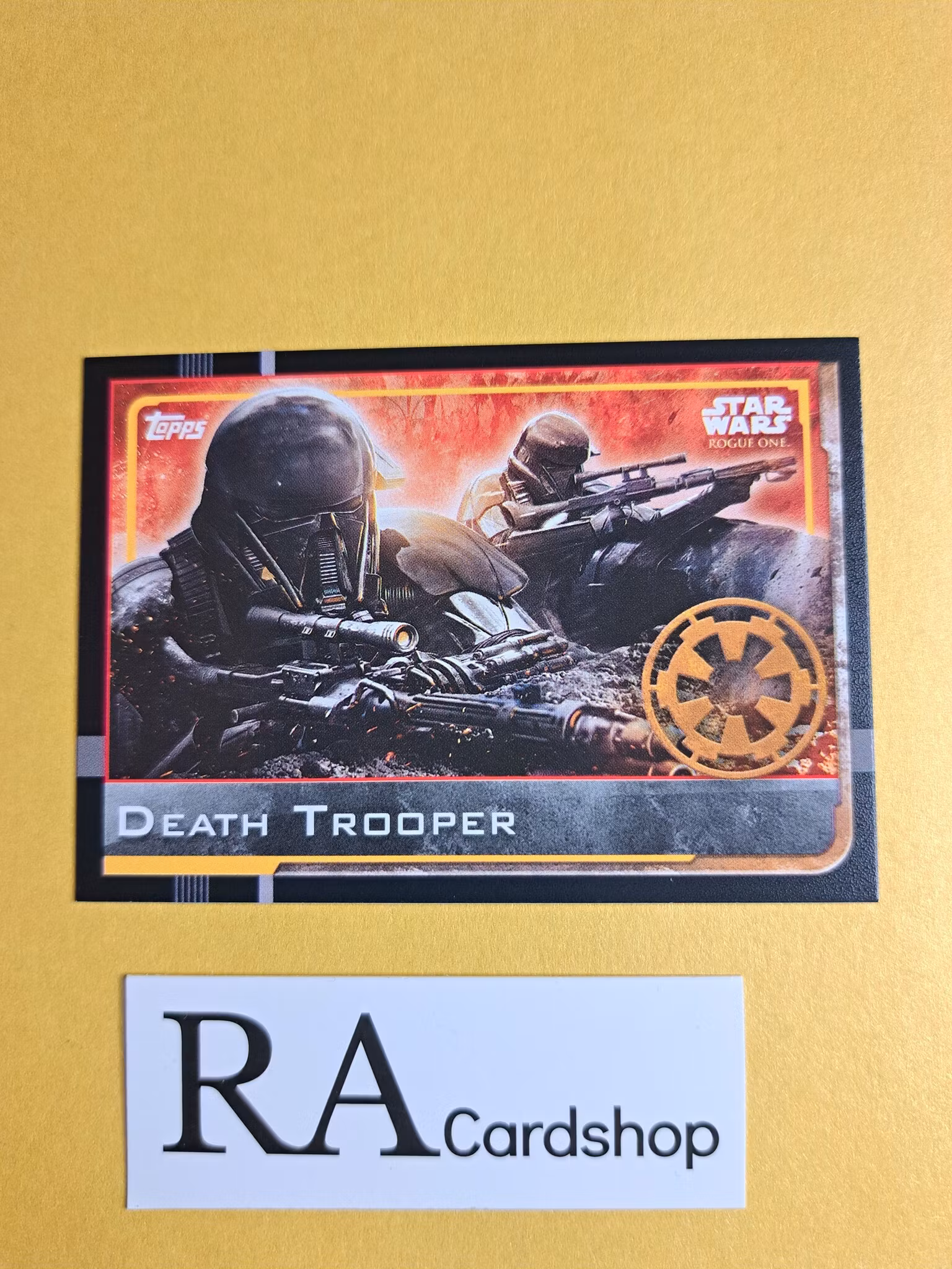 Death Trooper #47 Rogue One Topps Star Wars