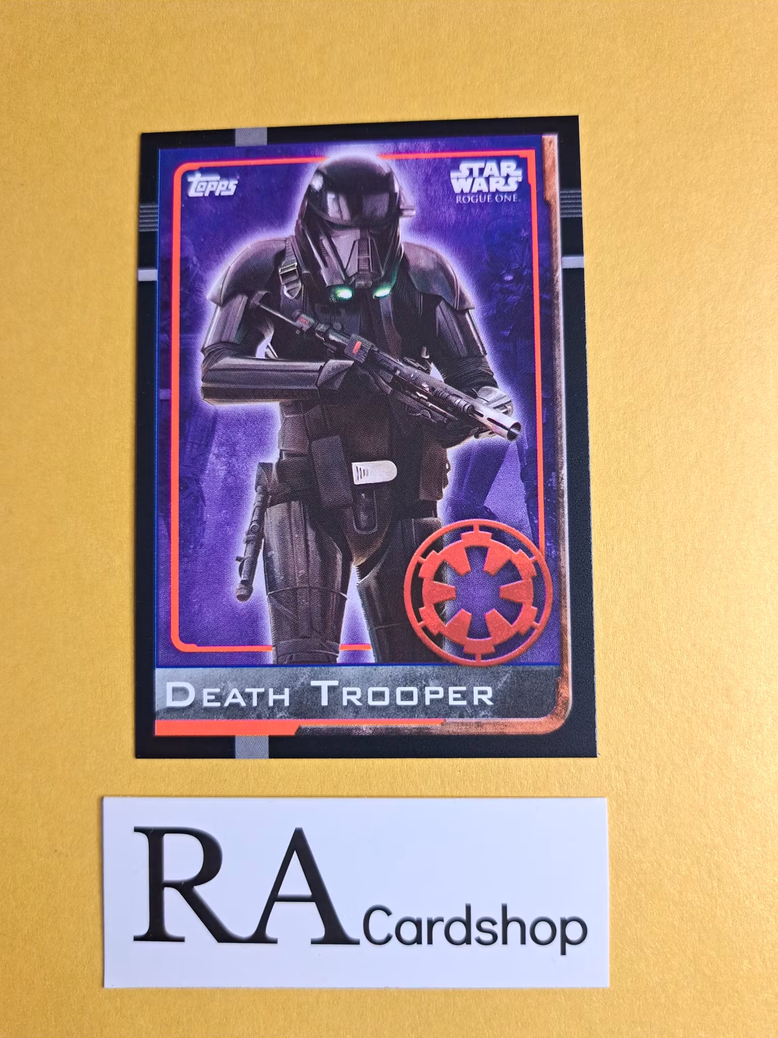 Death Trooper #46 Rogue One Topps Star Wars