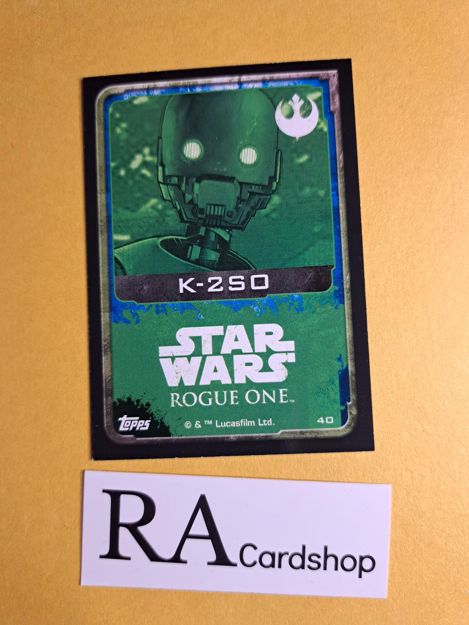 K-2SO #40 Rogue One Topps Star Wars