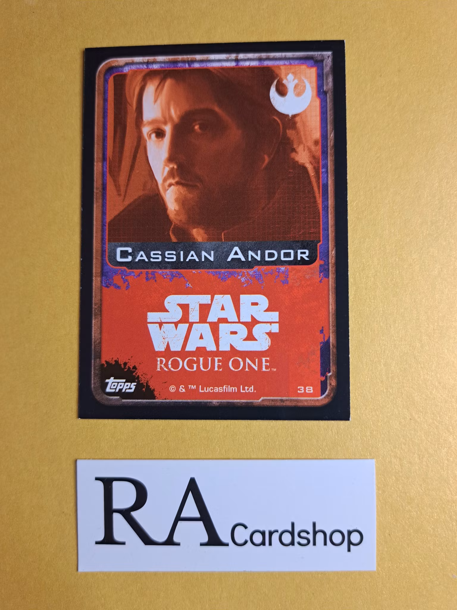 Cassian Andor #38 Rogue One Topps Star Wars