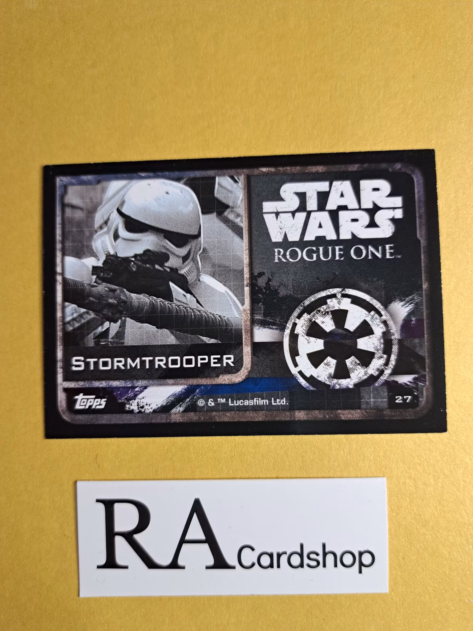 Stormtrooper #27 Rogue One Topps Star Wars