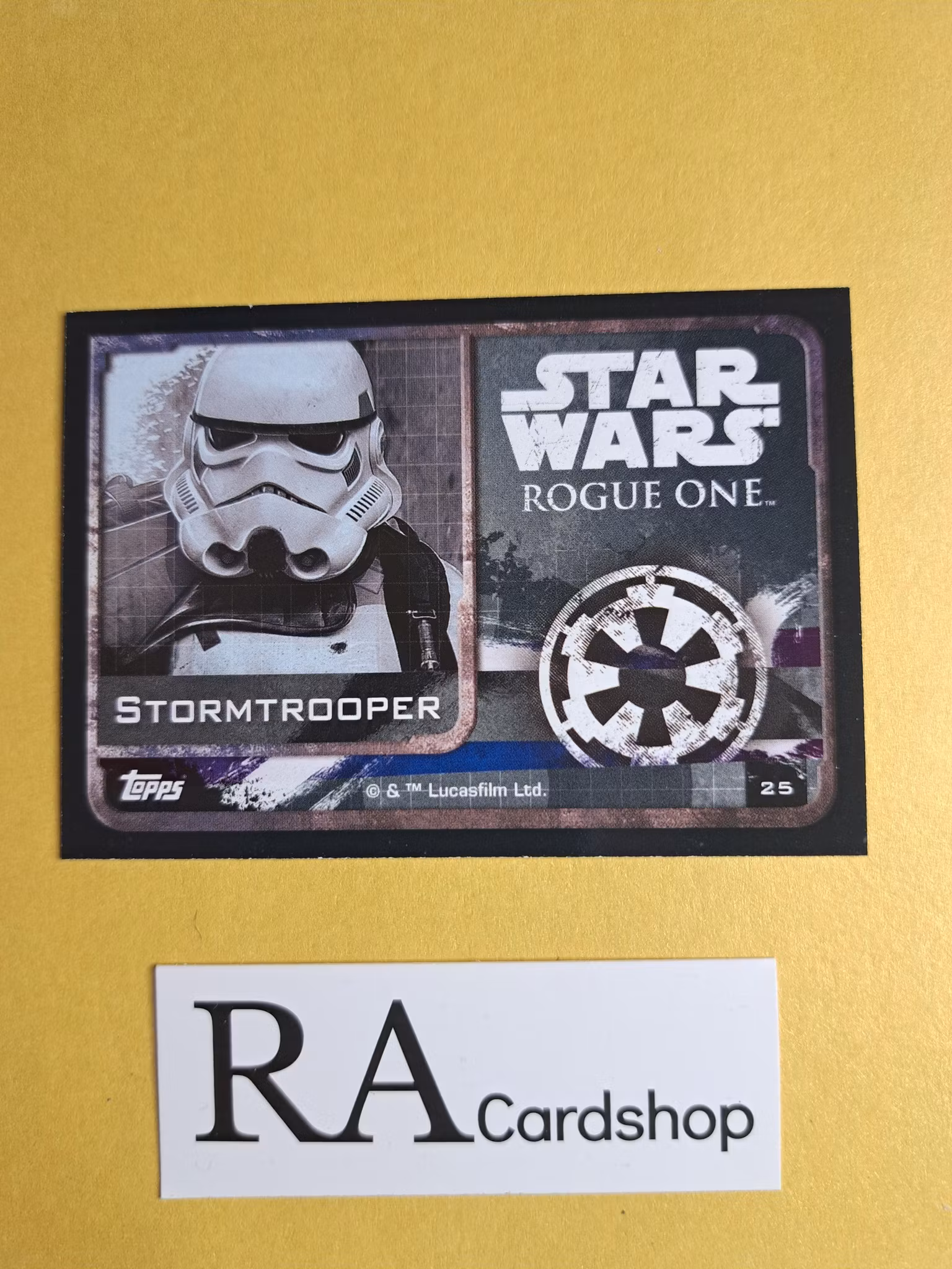 Stormtrooper #25 Rogue One Topps Star Wars