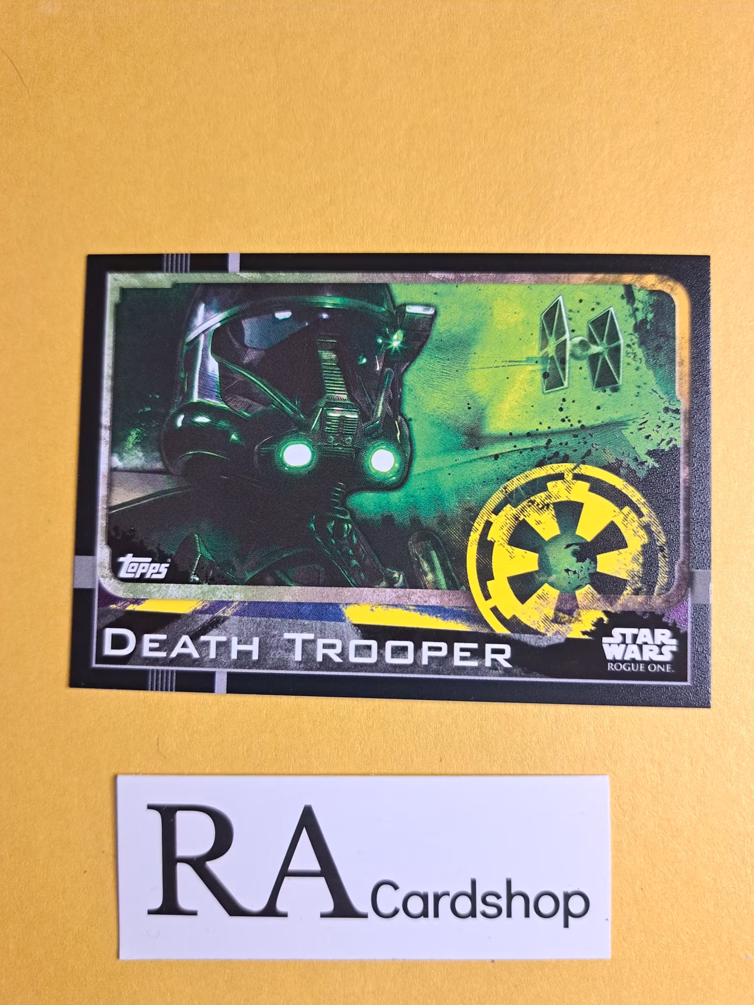Death Trooper #21 Rogue One Topps Star Wars