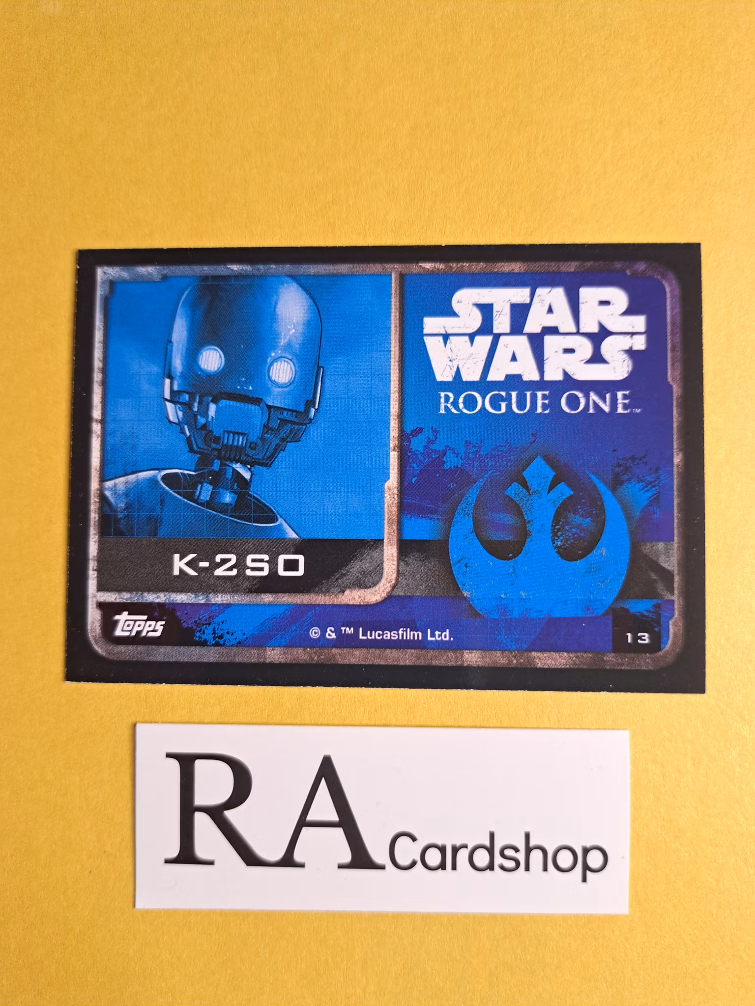 K-2SO #13 Rogue One Topps Star Wars
