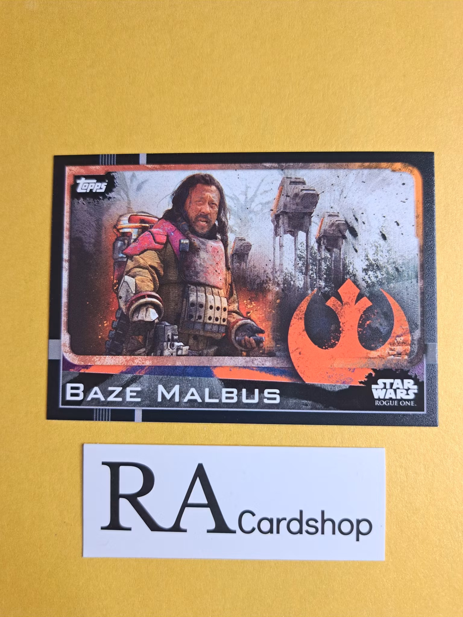 Baze Malbus #8 Rogue One Topps Star Wars